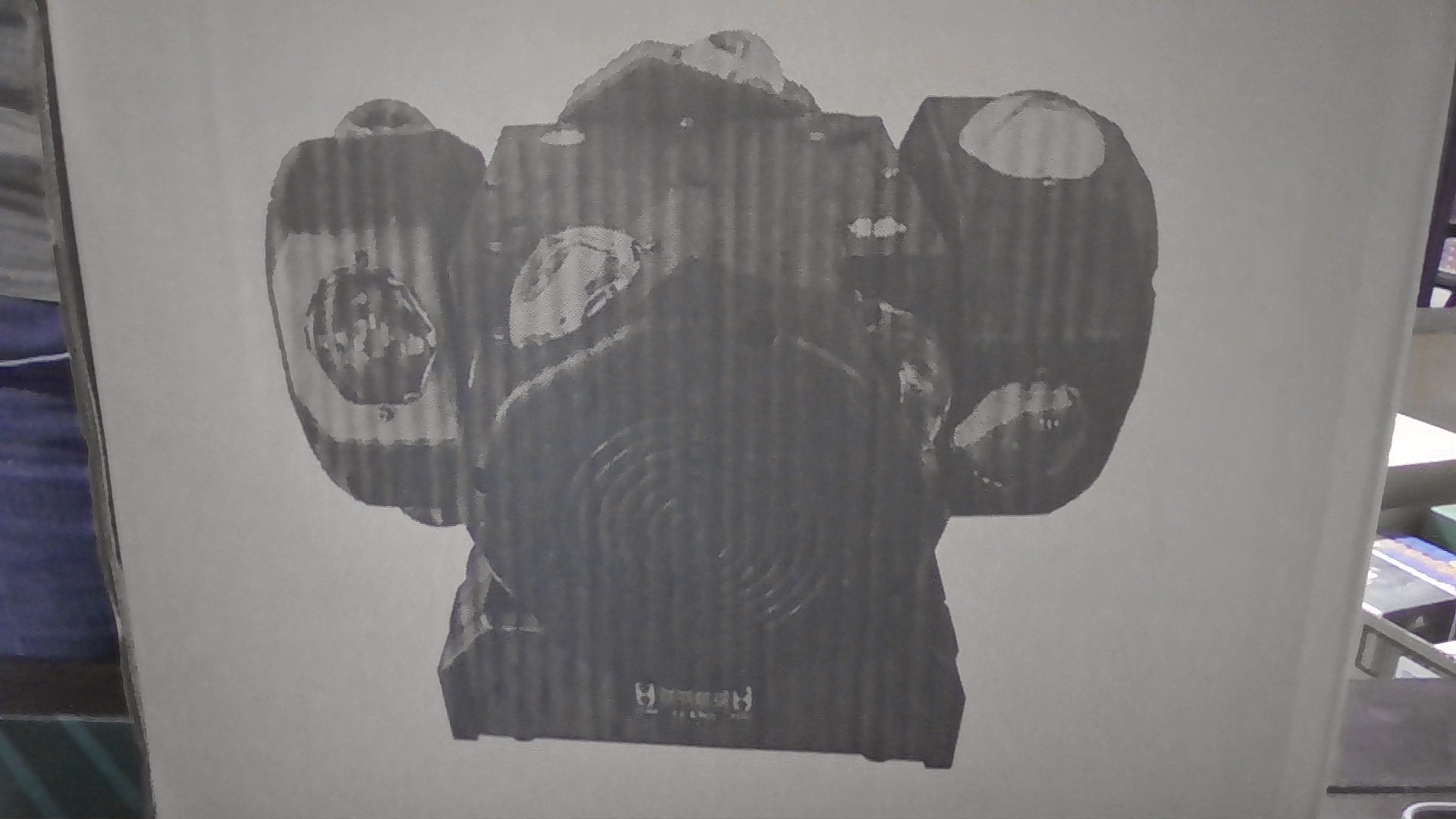 Strobe Light 33x33x30cm Black